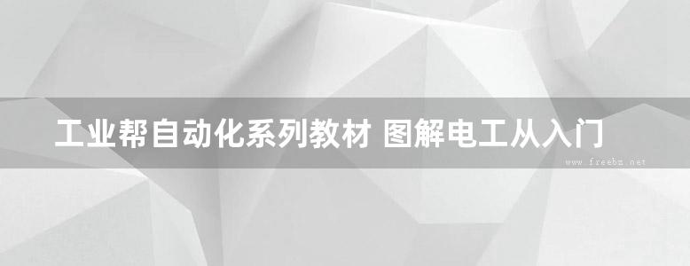 工业帮自动化系列教材 图解电工从入门到精通 彩图版 杨锐 (2019版)